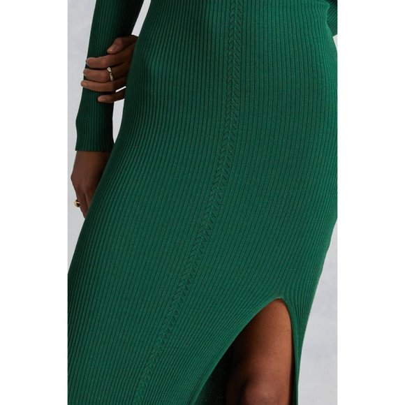 Anthropologie Seamed Knit Maxi Dress - Picture 4 of 10